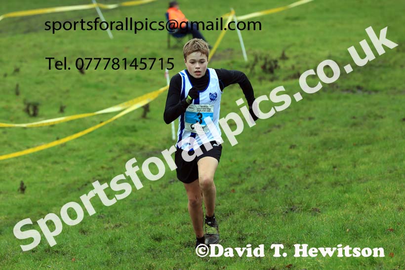 Boys under-15s 2023 NECAA Cross Country Relays, Thornley Hall Farm, Peterlee, County Durham. Photo: David T. Hewitson/Sports for All Pics